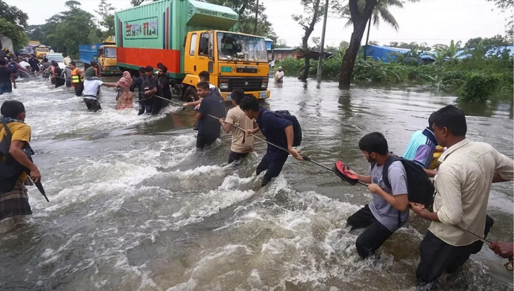 ৭২ ঘণ্টার মধ্যে ২০ জেলায় বন্যার শঙ্কা